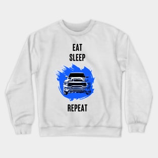 Eat Sleep Drive TRX Repeat Crewneck Sweatshirt